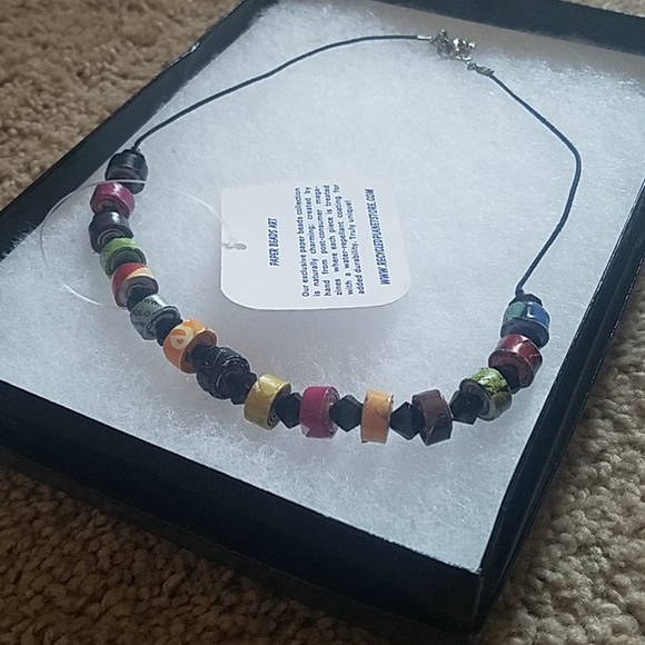 Jewelry - Paper bead necklace Jewelry - Paper bead necklace